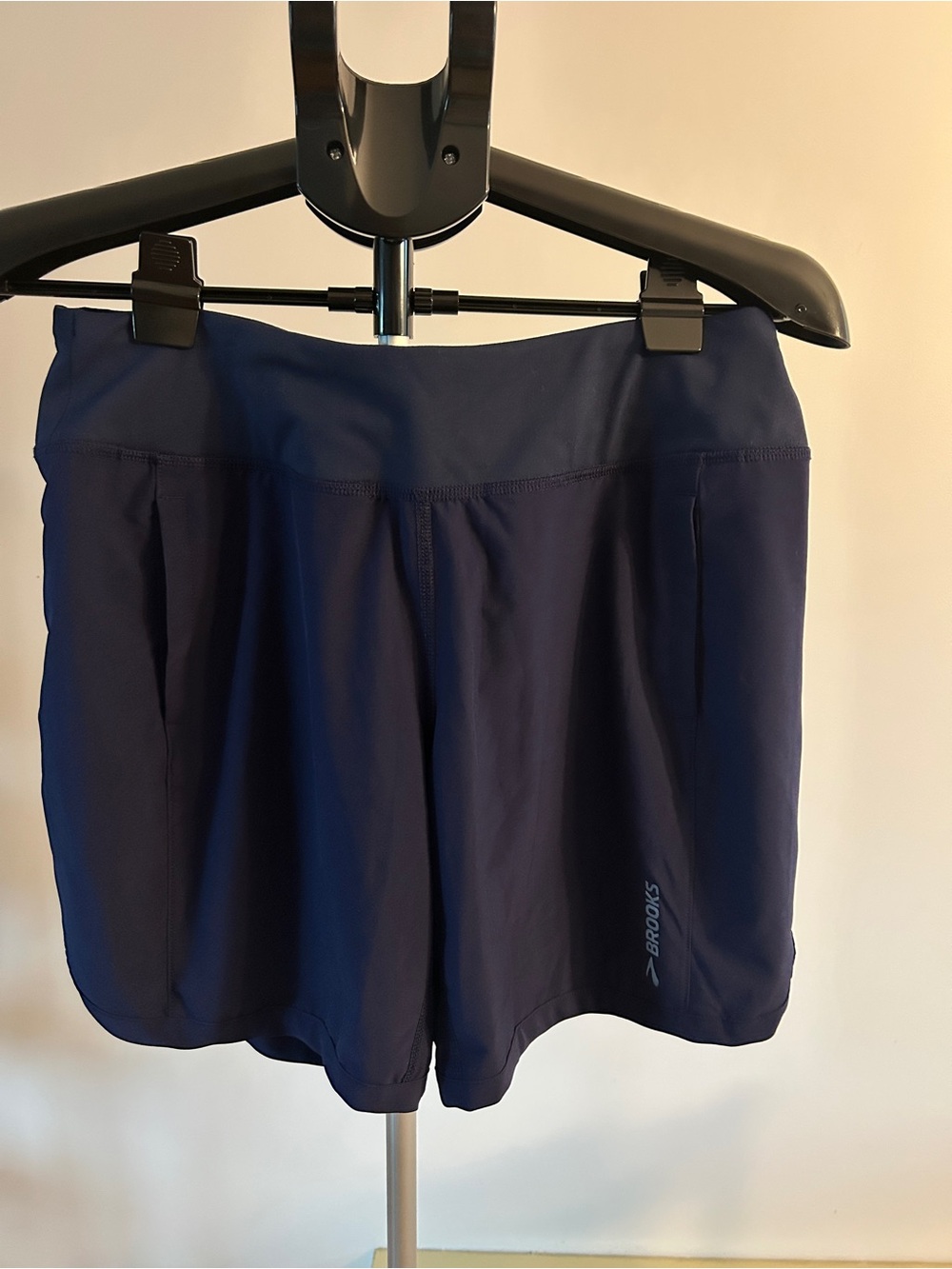 Brooks Navy Blue Women's Athletic Shorts